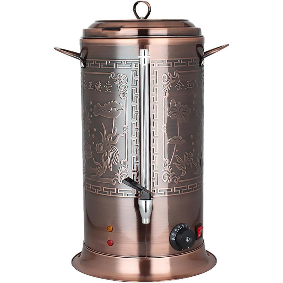 Acqua calda da distribuire durante il servizio con potenza dichiarata di 1800 W e con coperchio rimovibile