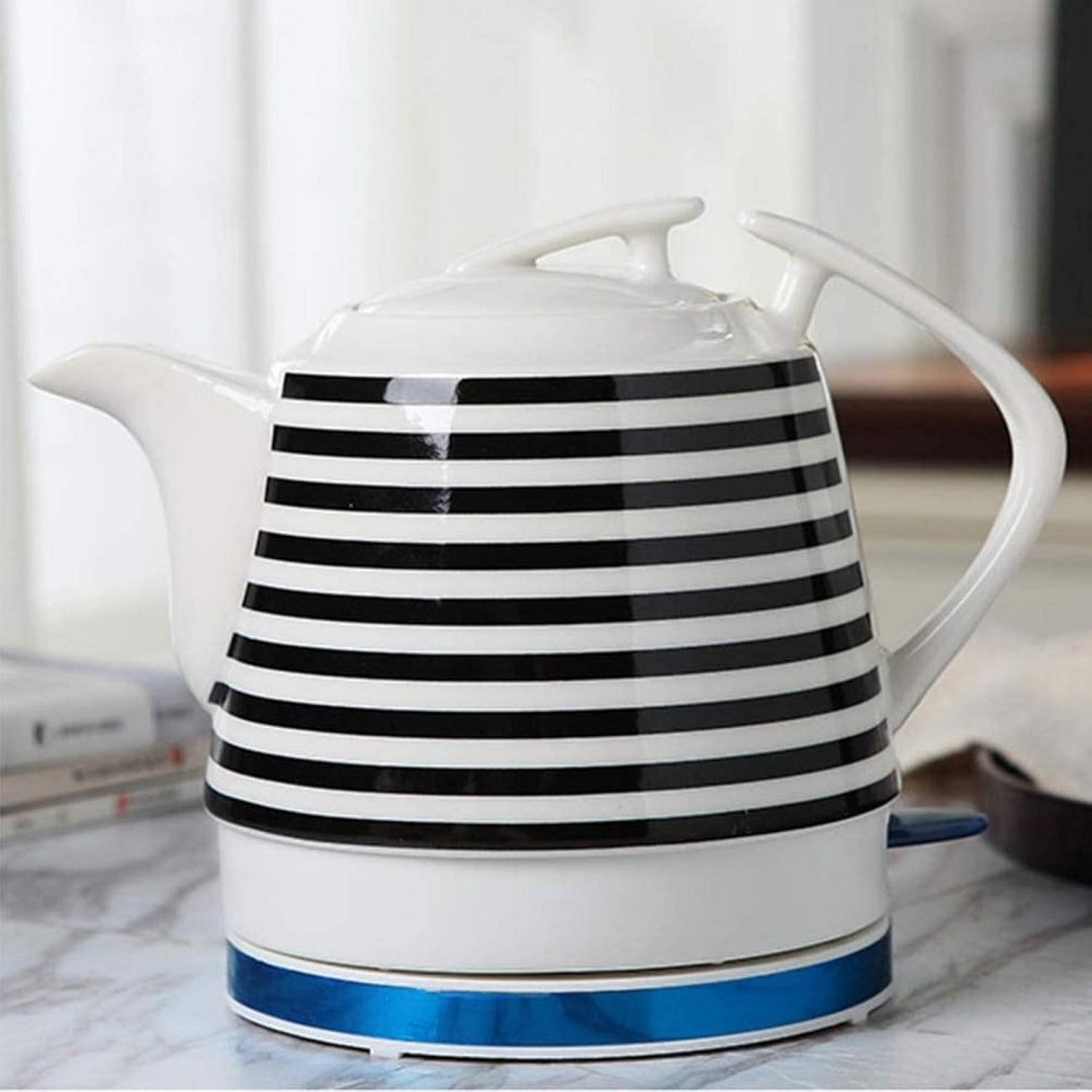 Bollitura dell'acqua in un recipiente elettrico con elementi rimovibili e con potenza dichiarata di 1000 W