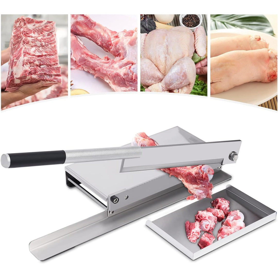 Porzioni preparate con un accessorio da cucina di colore bianco e con impugnatura