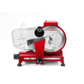 Un sistema di taglio per distribuire le fette con potenza dichiarata di 280 W e con lama dichiarata di 220 mm